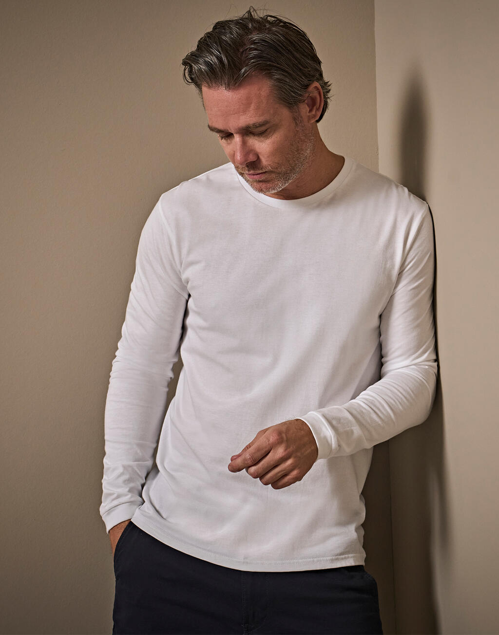 Tee Jays Camiseta Fashion manga larga