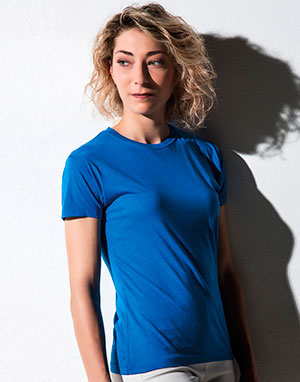 Camisetas deportivas mujer algodón orgánico - menos 5€/U - Liquidaciones de  stocks
