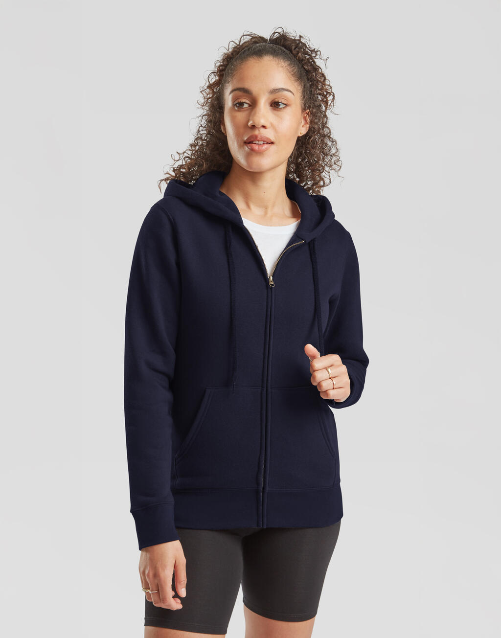 Fruit of the Loom Sudadera Lady Fit con capucha mujer