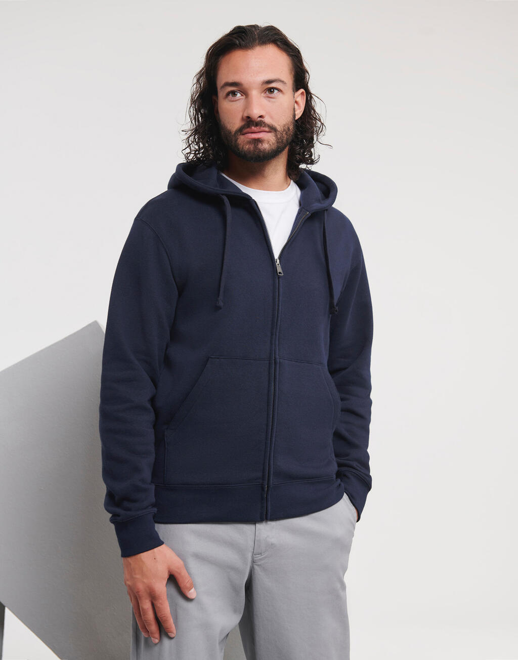 Russell Europe Sudadera Authentic con capucha y cremallera hombre