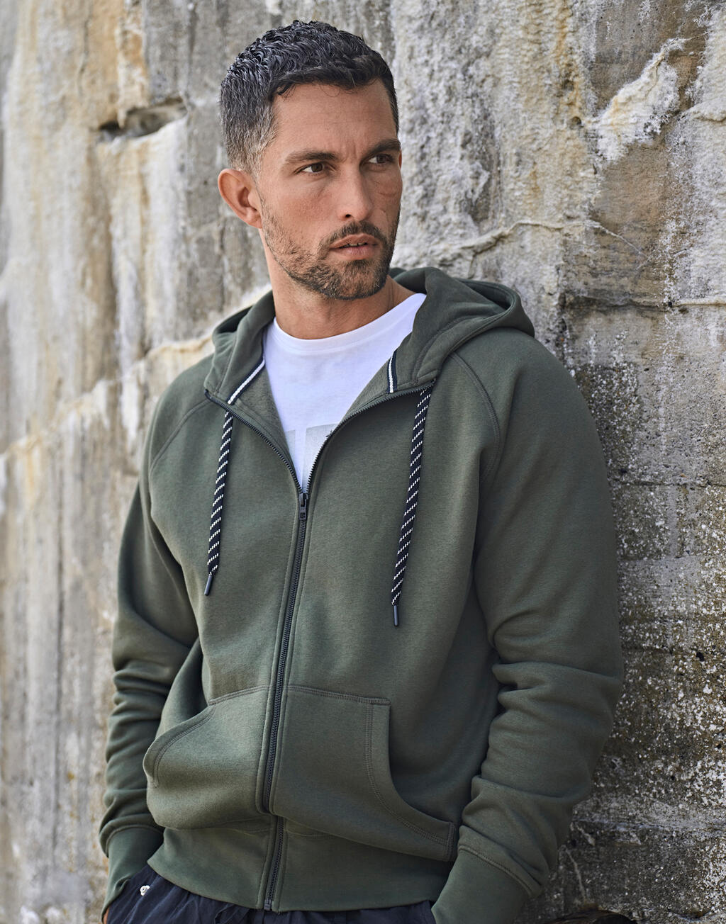 Tee Jays Sudadera con cremallera hombre