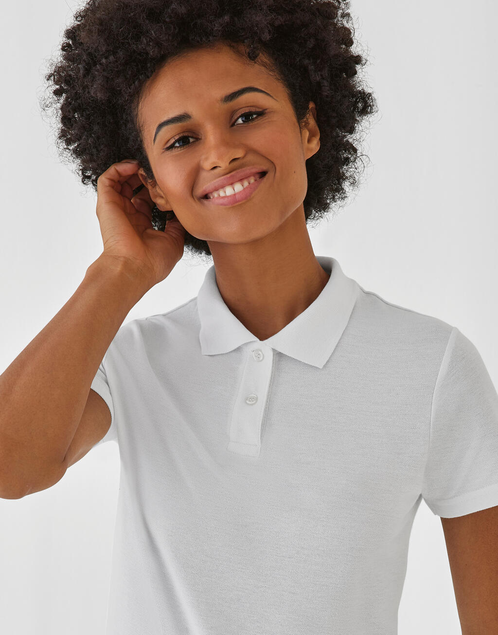 B & C Polo piqué ID.001 mujer