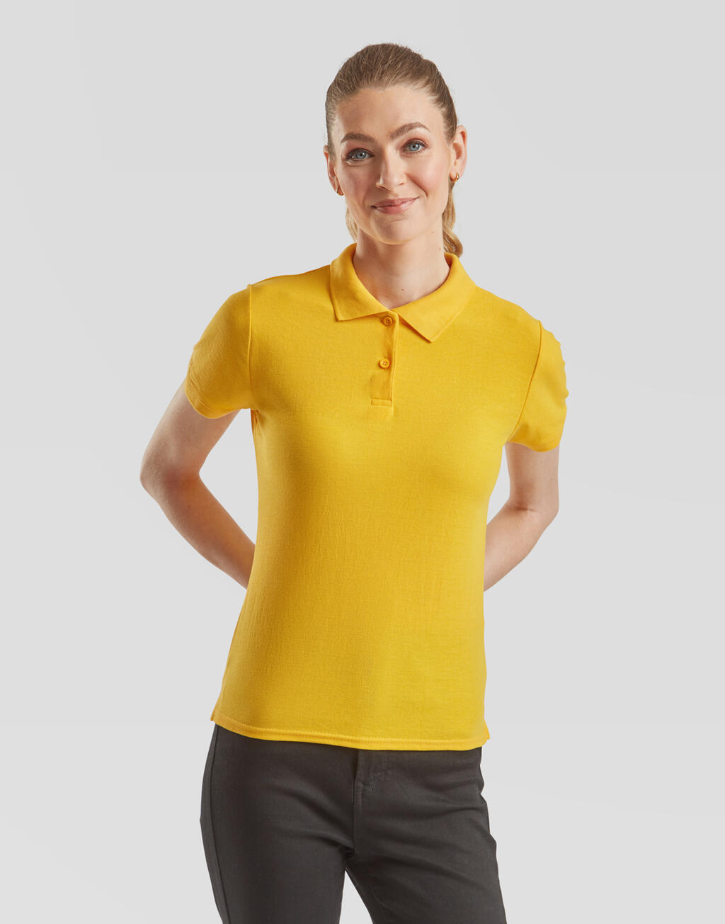 Fruit of the Loom Polo piqué 65/35 mujer