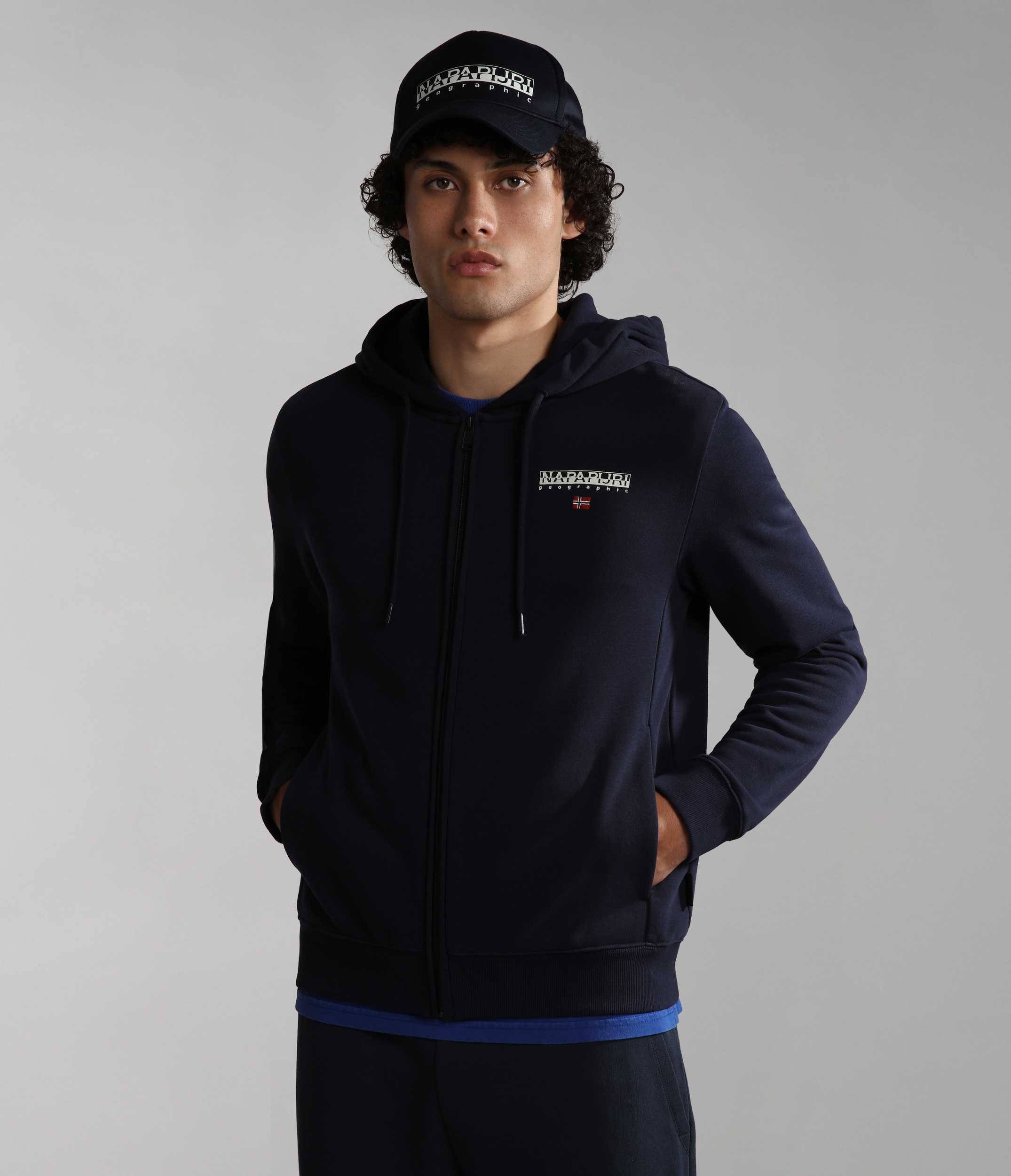 NAPAPIJRI Sudadera con capucha y cremallera B-Ayas