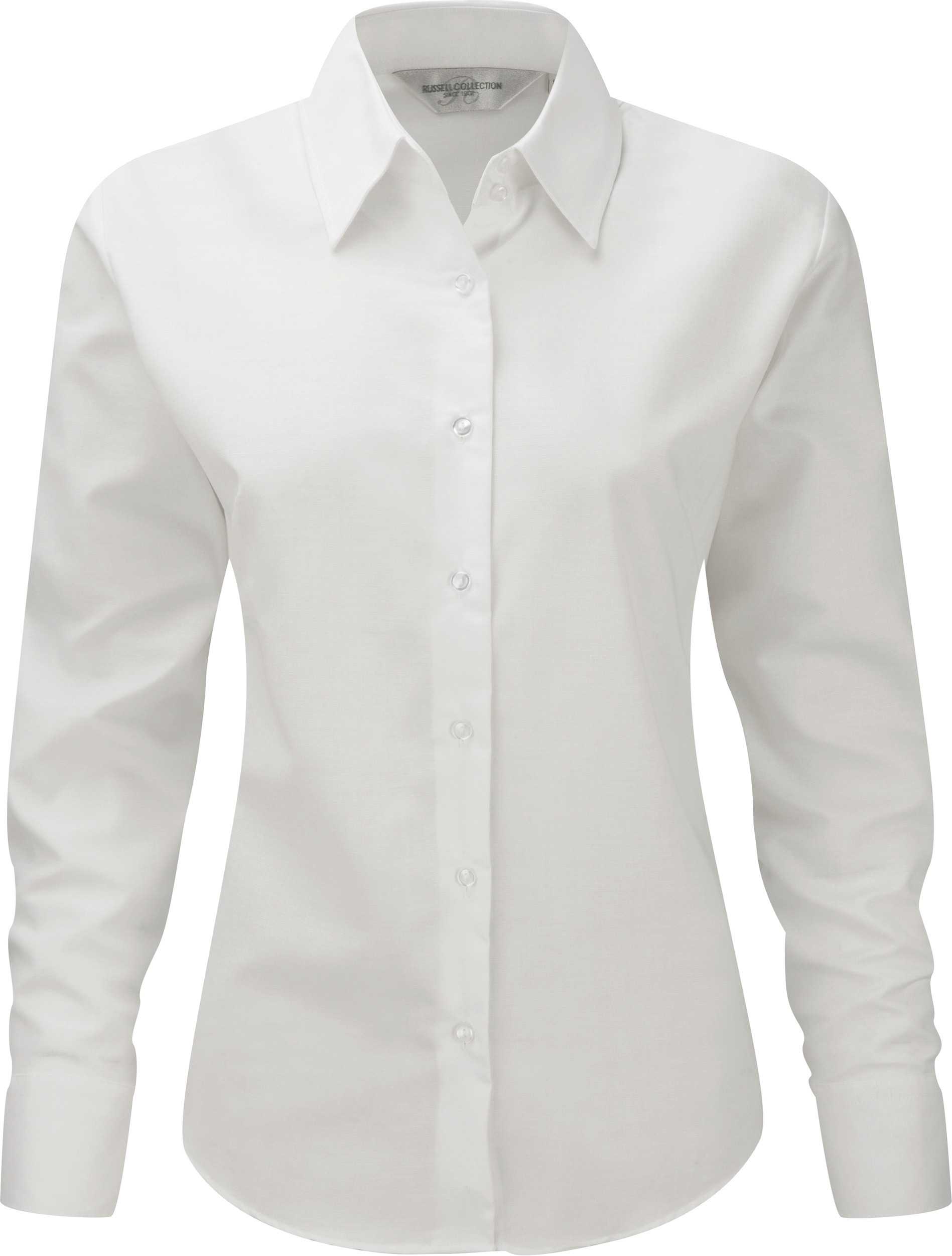 Camisa Oxford Manga Larga Mujer Russell Europe 3161